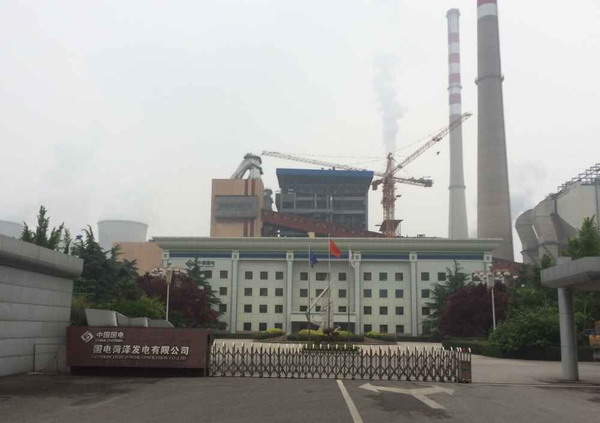 *電菏澤電廠采用淞江脫硫橡膠接頭