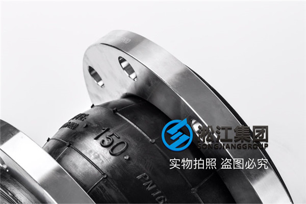 冷卻水循環(huán)水系統(tǒng)配套的從DN40到DN200的304法蘭橡膠接頭,PN16