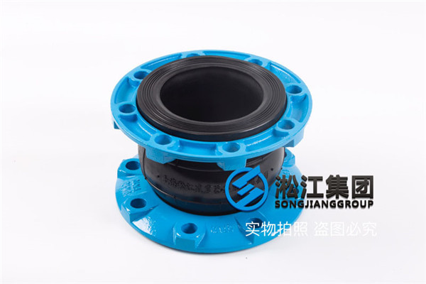 河北＂循環水和消防水項目用DN100橡膠軟接頭,剛性套管/柔性套管＂